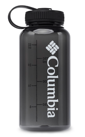 Gray 32 ounce columbia water bottle 