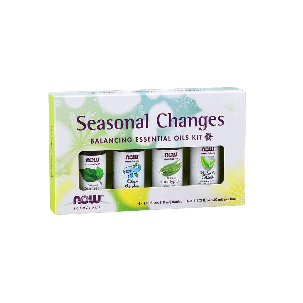 NOW Essential Oils, Seasonal Changes Balancing Aromatherapy Kit